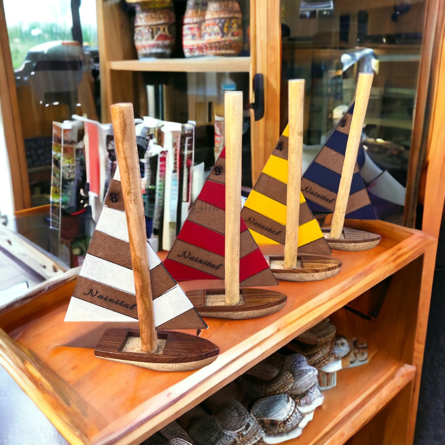 Handmade Showpiece Yacht