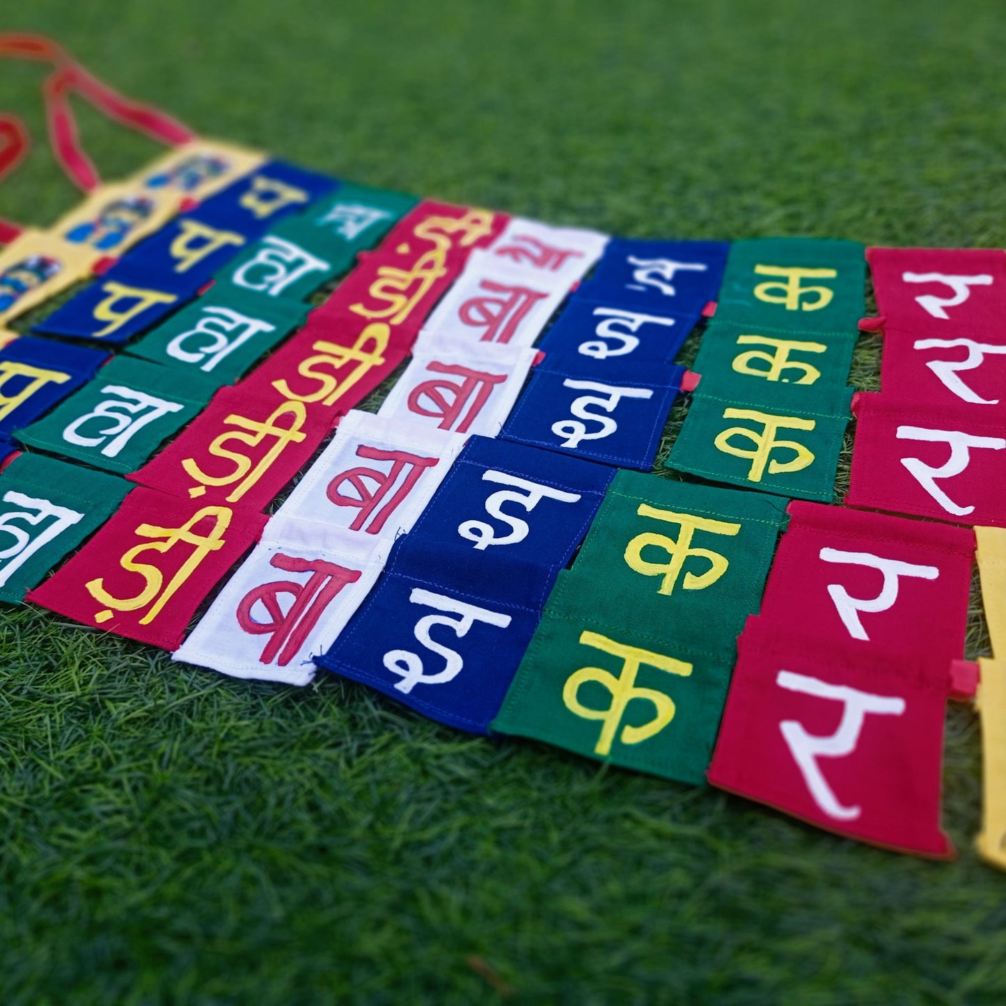 Hand Painted Torans from Uttarakhand. Slogans like Pahadi Biker, Seedhe Pahad Se and Many more.