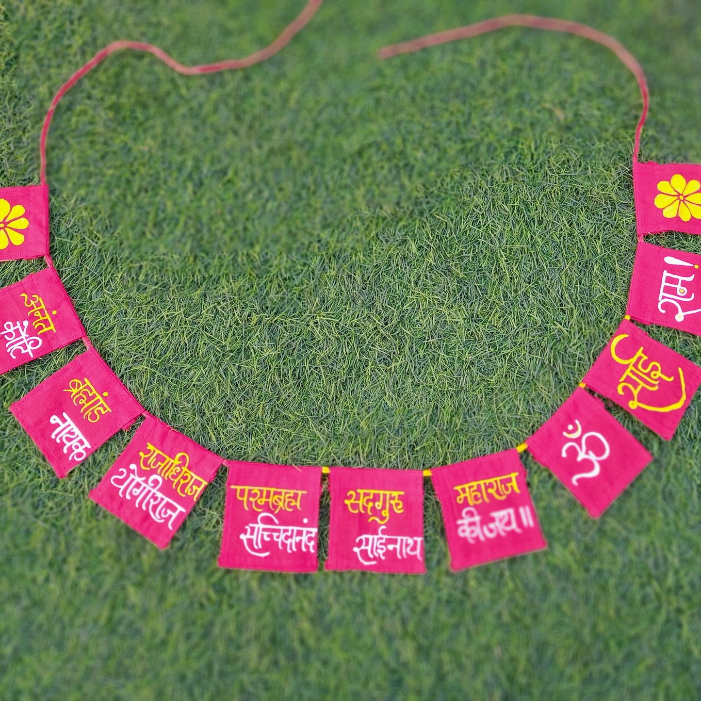 Hand Painted Torans from Uttarakhand. Slogans like Pahadi Biker, Seedhe Pahad Se and Many more. Toran fits doors / windows of your house. Its also a perfect fit for your car. These can also be customised as per the requirement or request from buyer.