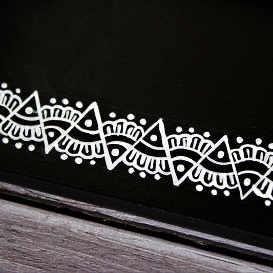 Handcrafted Wooden & Hand Painted Paper Tissue Holder