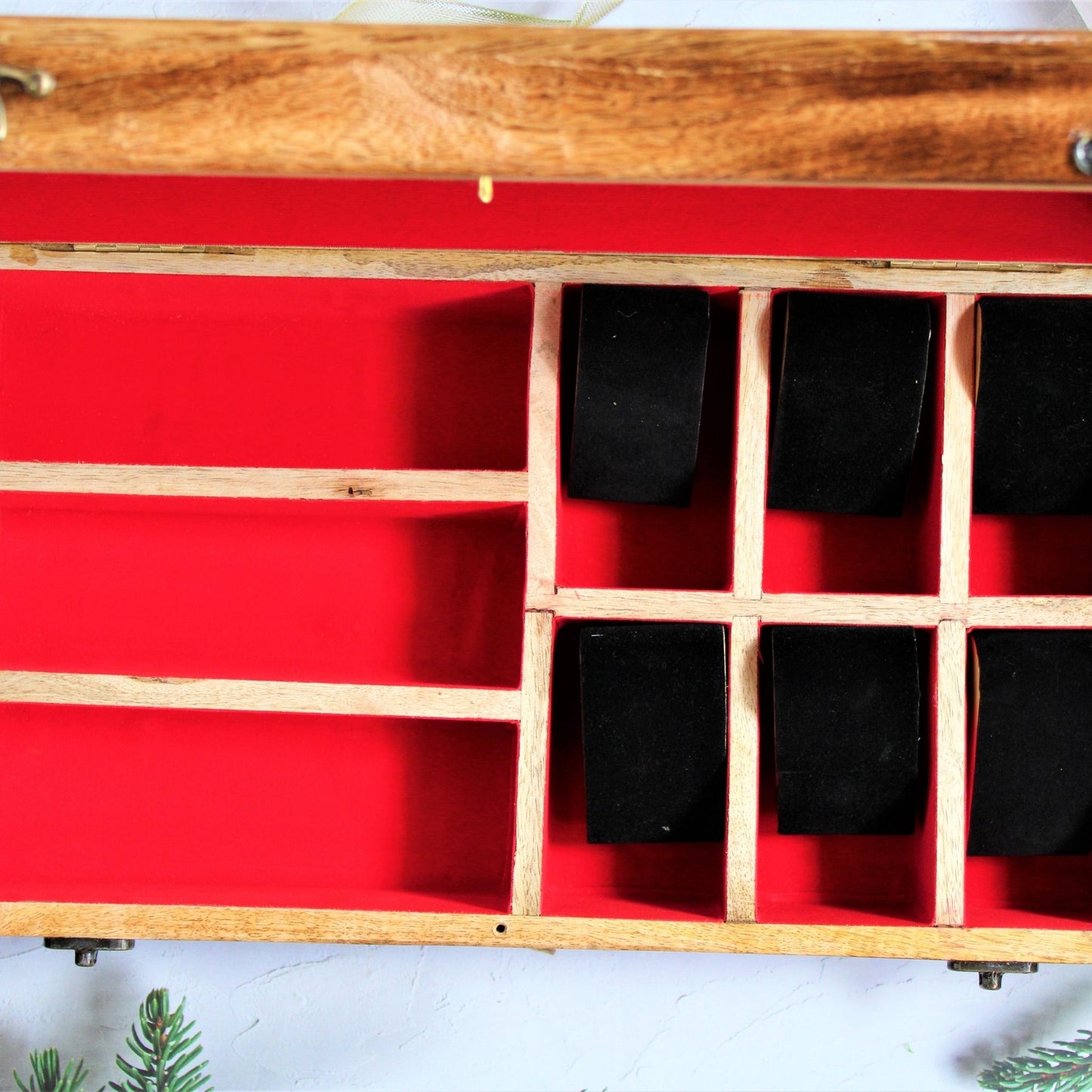 Wooden Vintage Unique Storage Box Organiser For Watches/Spectacles/Jewelry For Men & Women