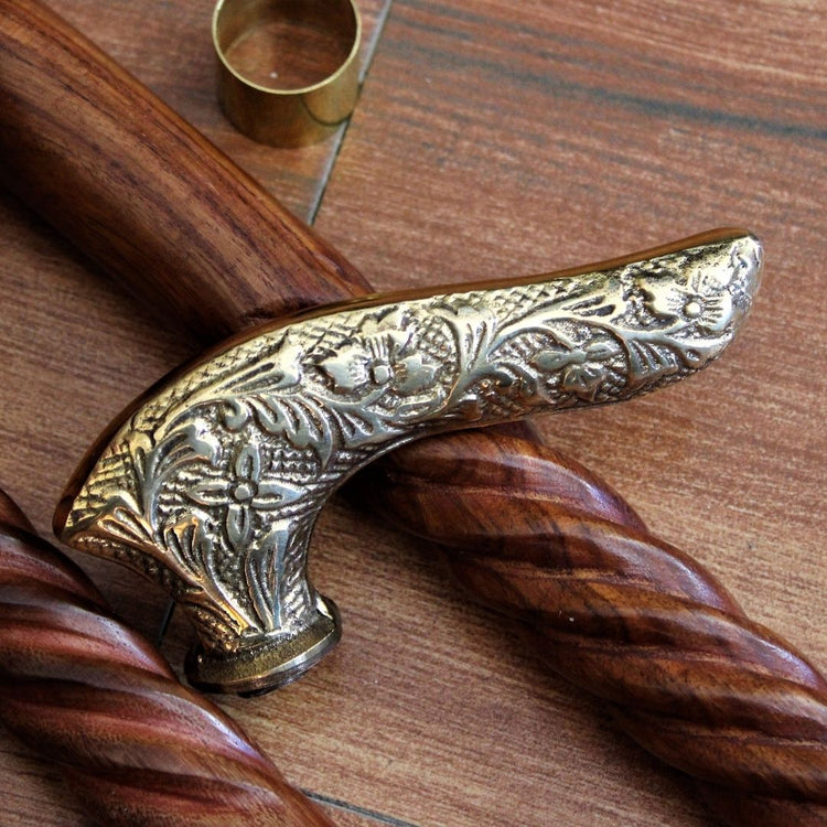 Walking Sticks With Brass Handles