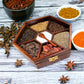 Handmade Wooden Spice Box