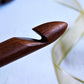 Handcrafted Sheesham Wood/Rosewood  Crochet Hooks (15mm, 20mm, 25mm)