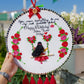 Designer hoops for wedding gifts, birthday gifts, anniversary gifts, customised gifts for all occasions. 