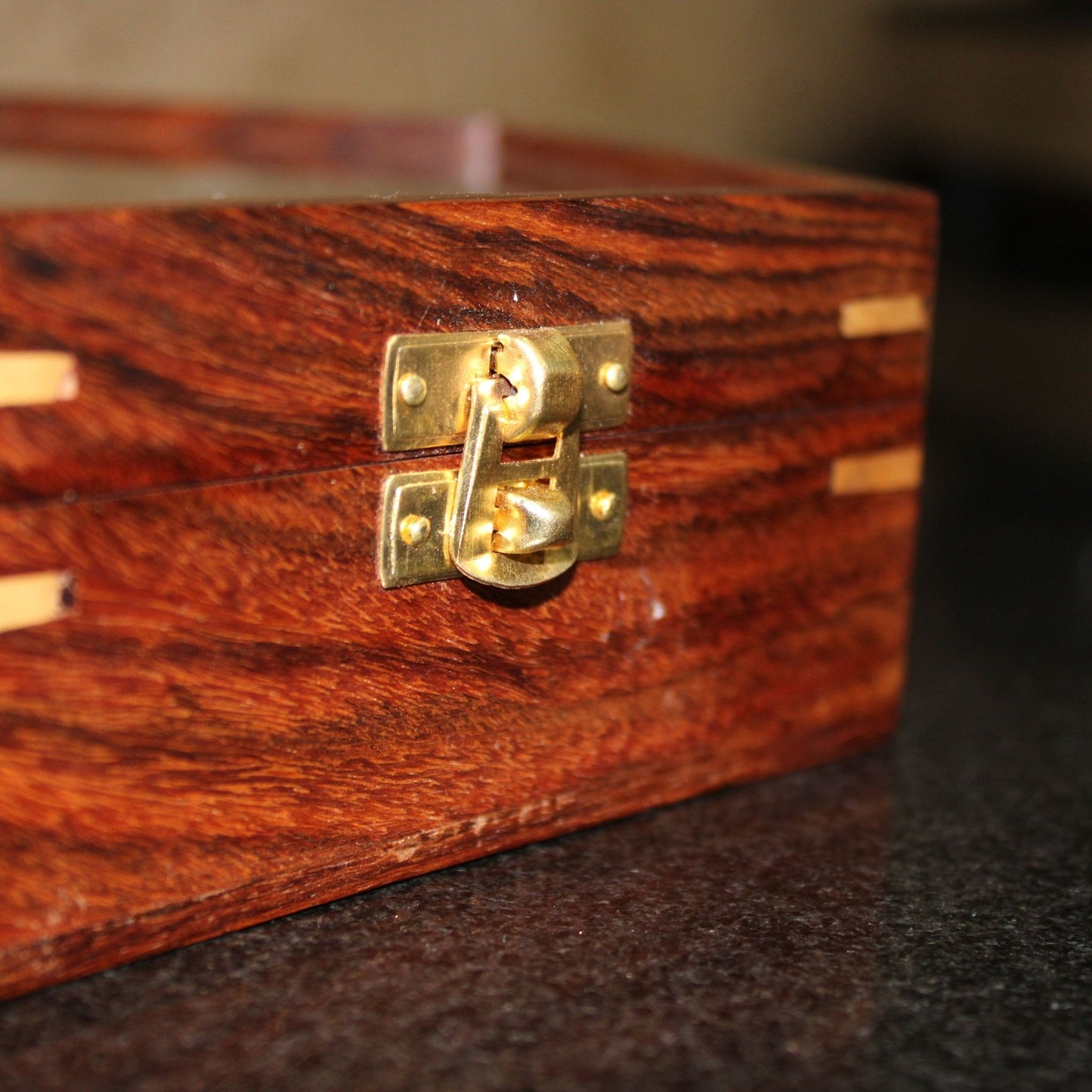 Handmade Wooden Spice Box