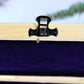Handcrafted Mixed Wood 'I Make String Pretty' Crochet Hooks with Pinewood Box (Set of 7 Hooks, 4mm - 10mm)