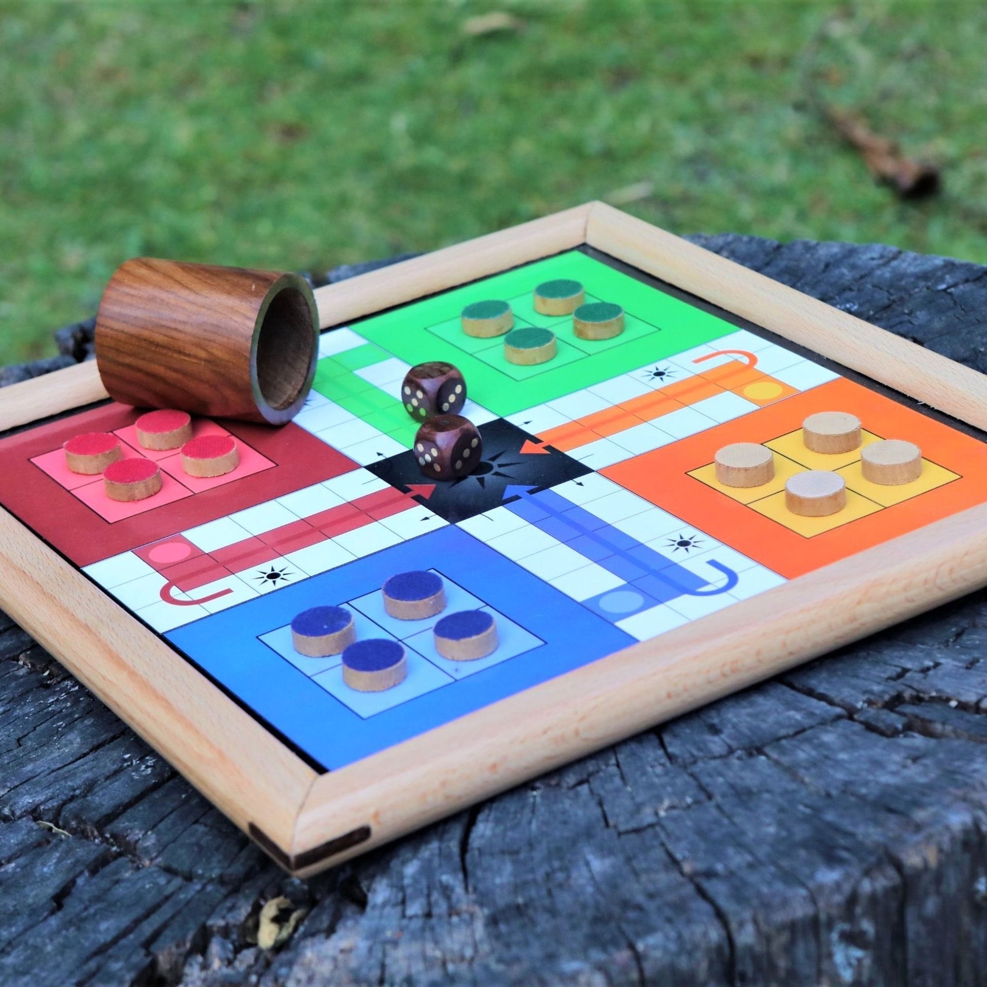 Ludo Wooden Classic Game -  Israel