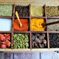 Mango Wood Spice Box with Spoon 1 Box & 1 Spoon